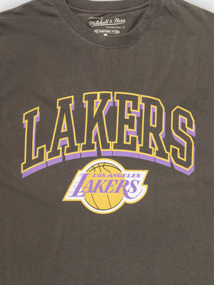 Los Angeles Lakers T-Shirt in Faded Purple - Glue Store NZ