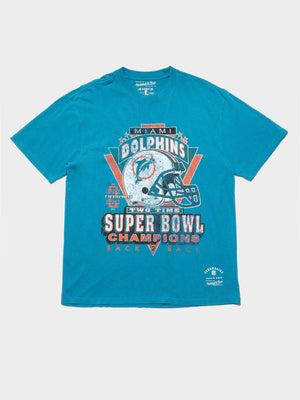 Miami Dolphins T-Shirt in Teal - Glue Store