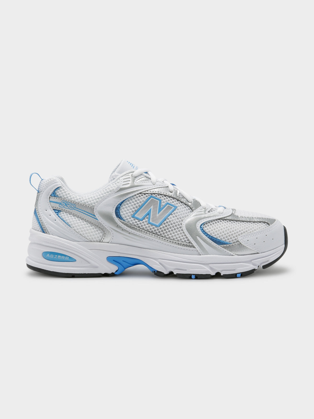 New Balance Unisex 530 Sneakers in White & Blue | White/Blue