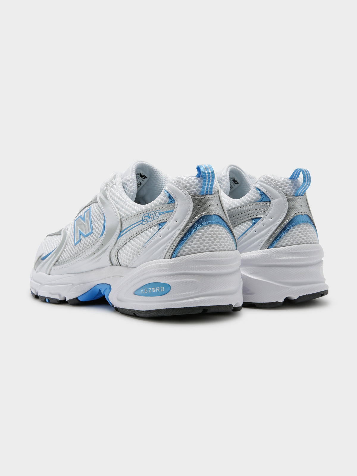 New Balance Unisex 530 Sneakers in White & Blue | White/Blue