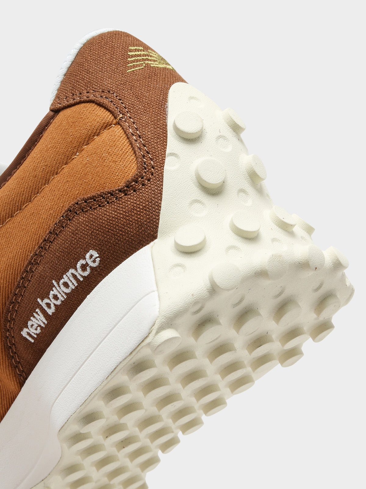 New Balance Mens 327 Sneakers in Brown & White | Brown/Whit