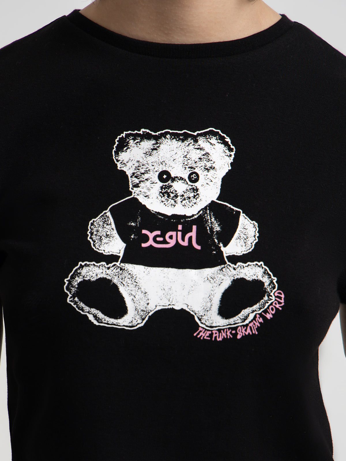 Xgirl Teddy Bear Baby T-Shirt in Black | Black