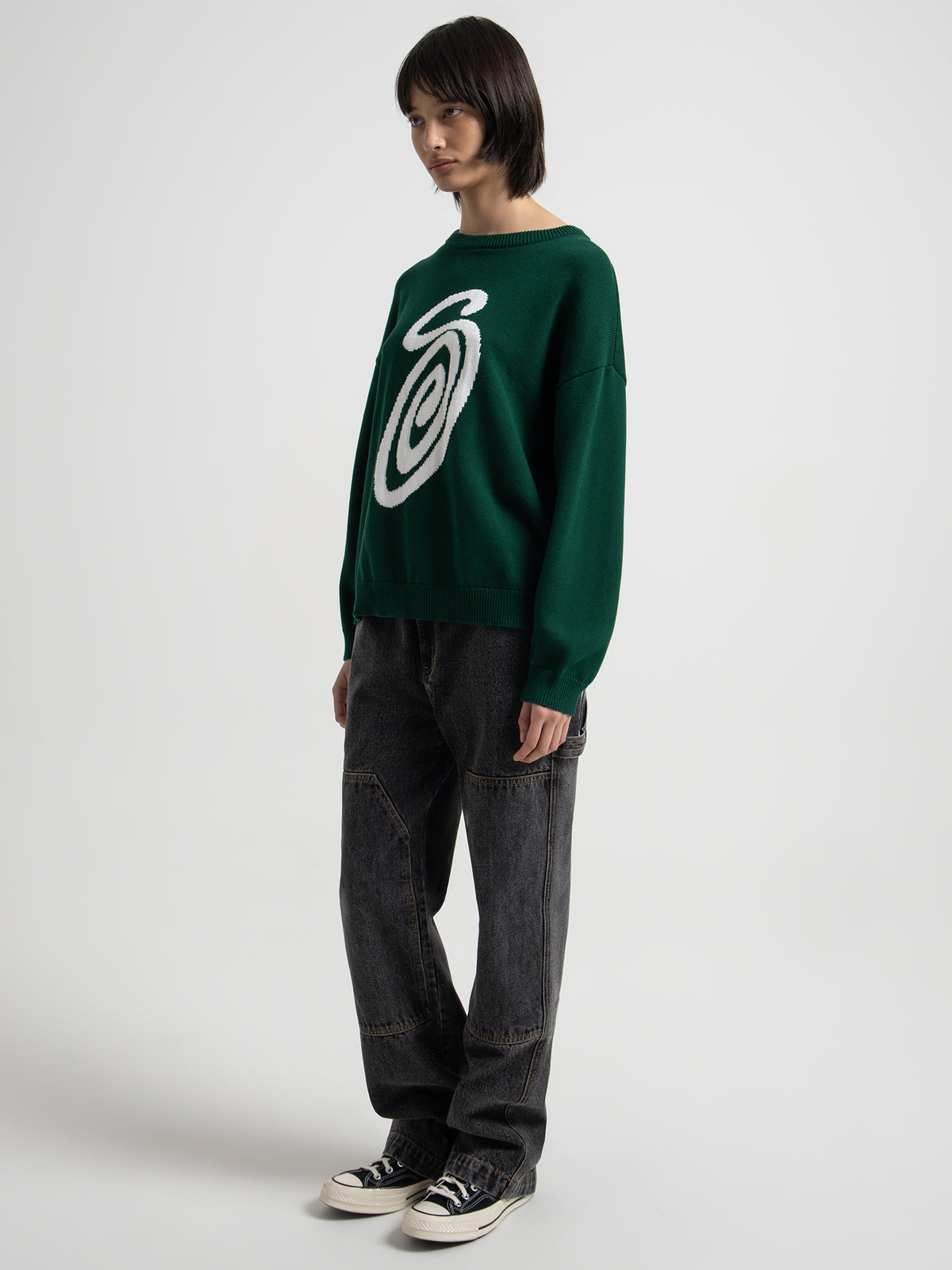 Stussy Stussy Curly Knit in Moss Green | Moss Green