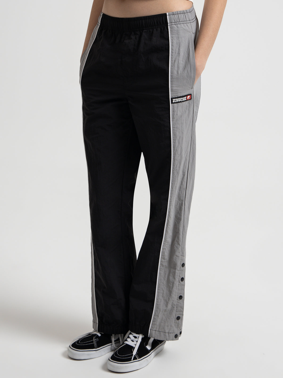 Worship Tracker Nylon Pants in Black Griffin | Black Grif