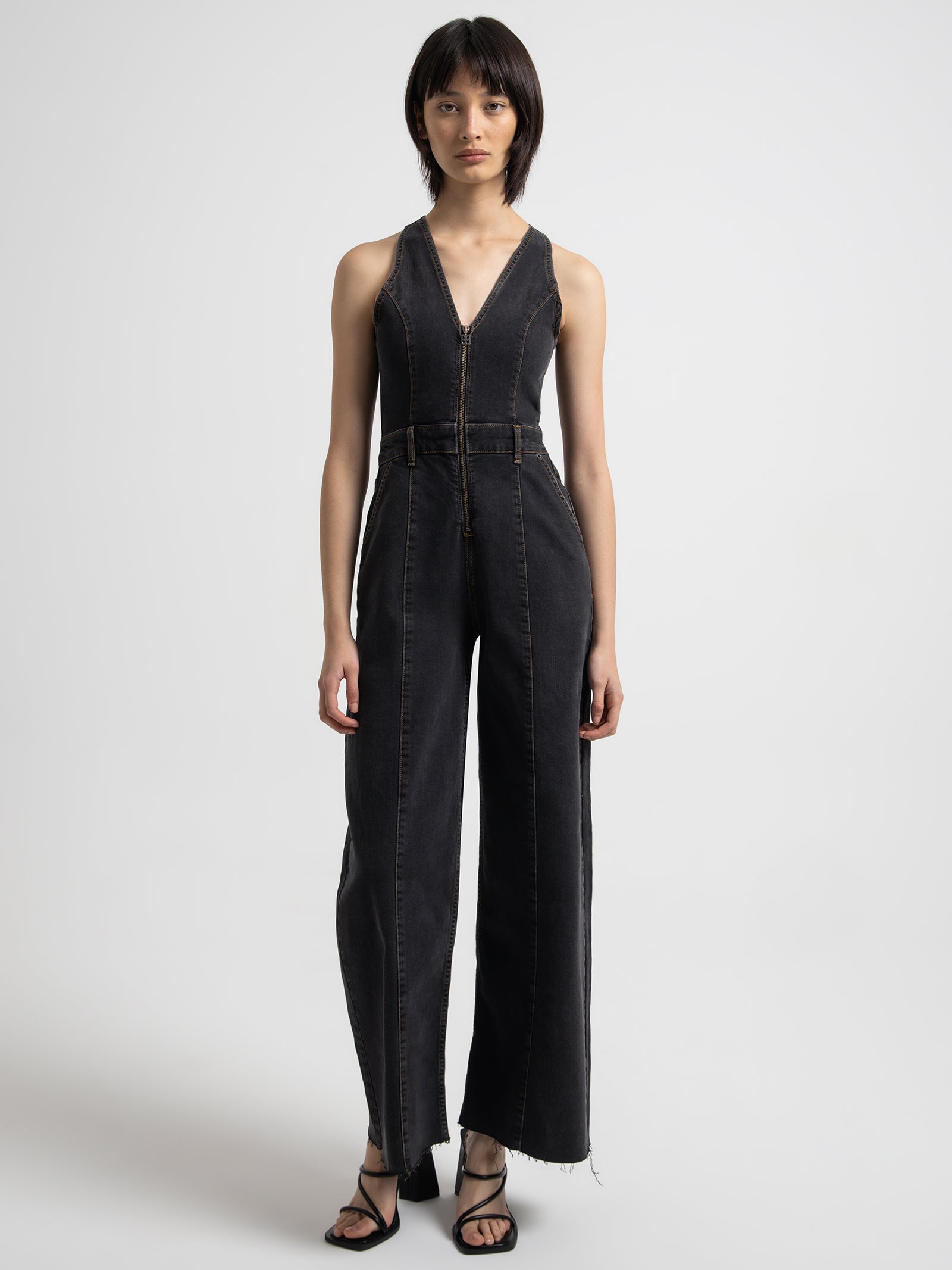 Ksubi Vixen Jumpsuit in Raven Black Black | Glue Store