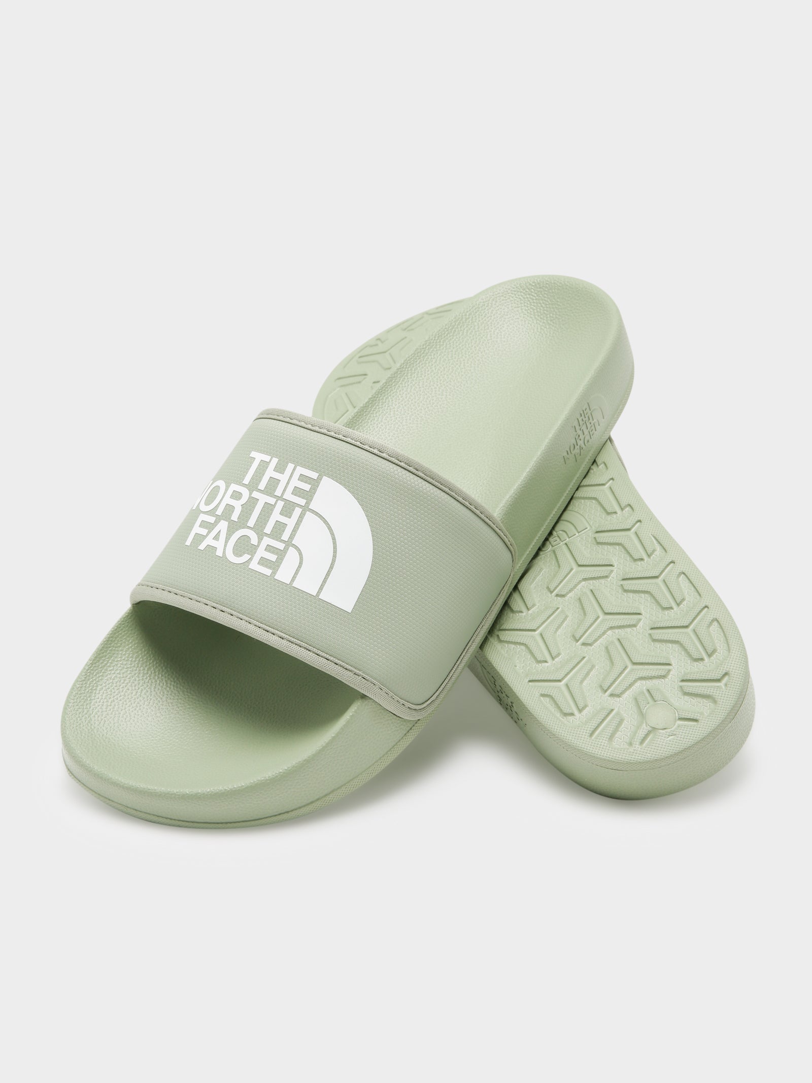 Womens Base Camp Slides in Washed Grey