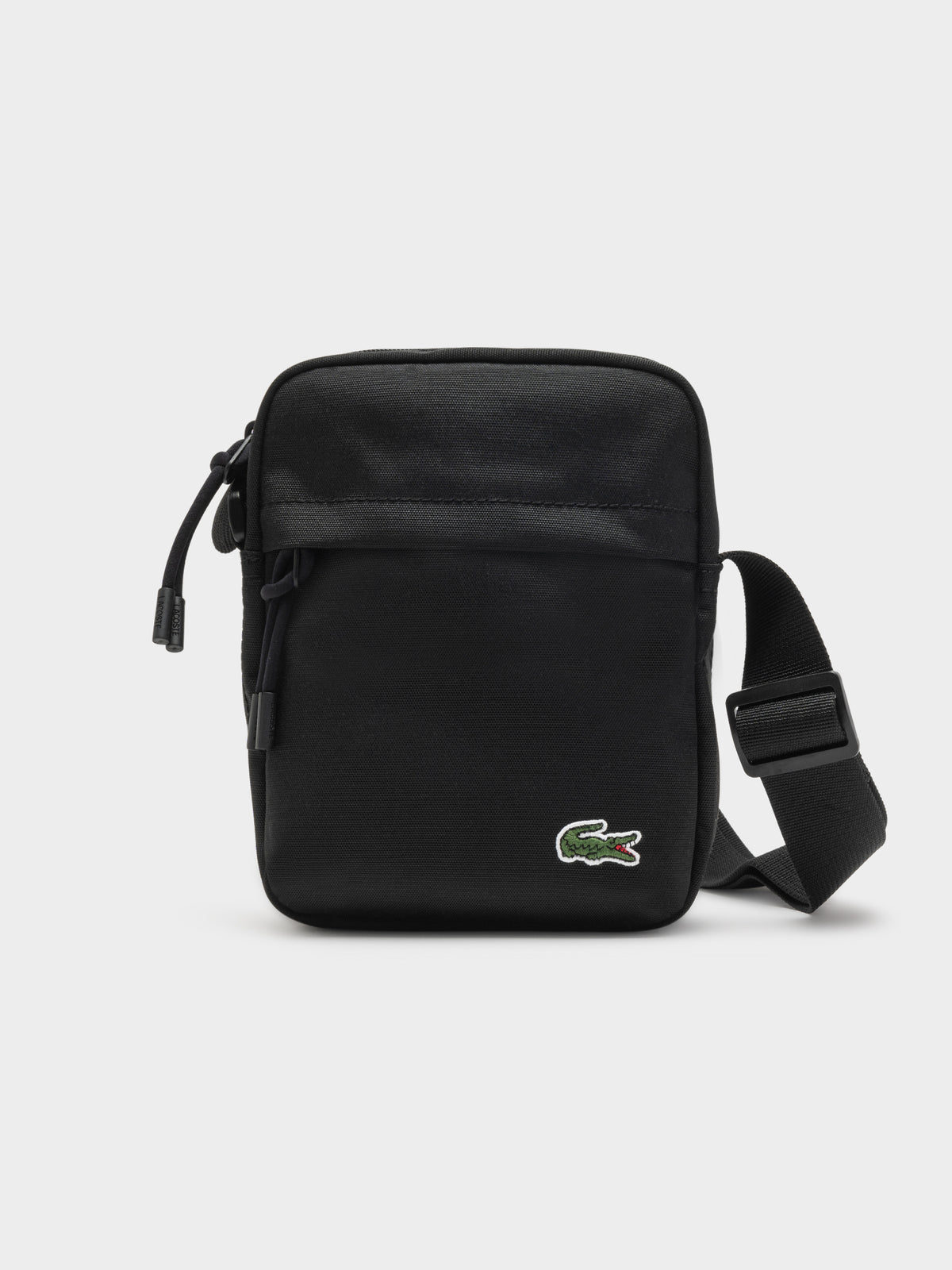 Lacoste Vertical Camera Bag in Black | Black