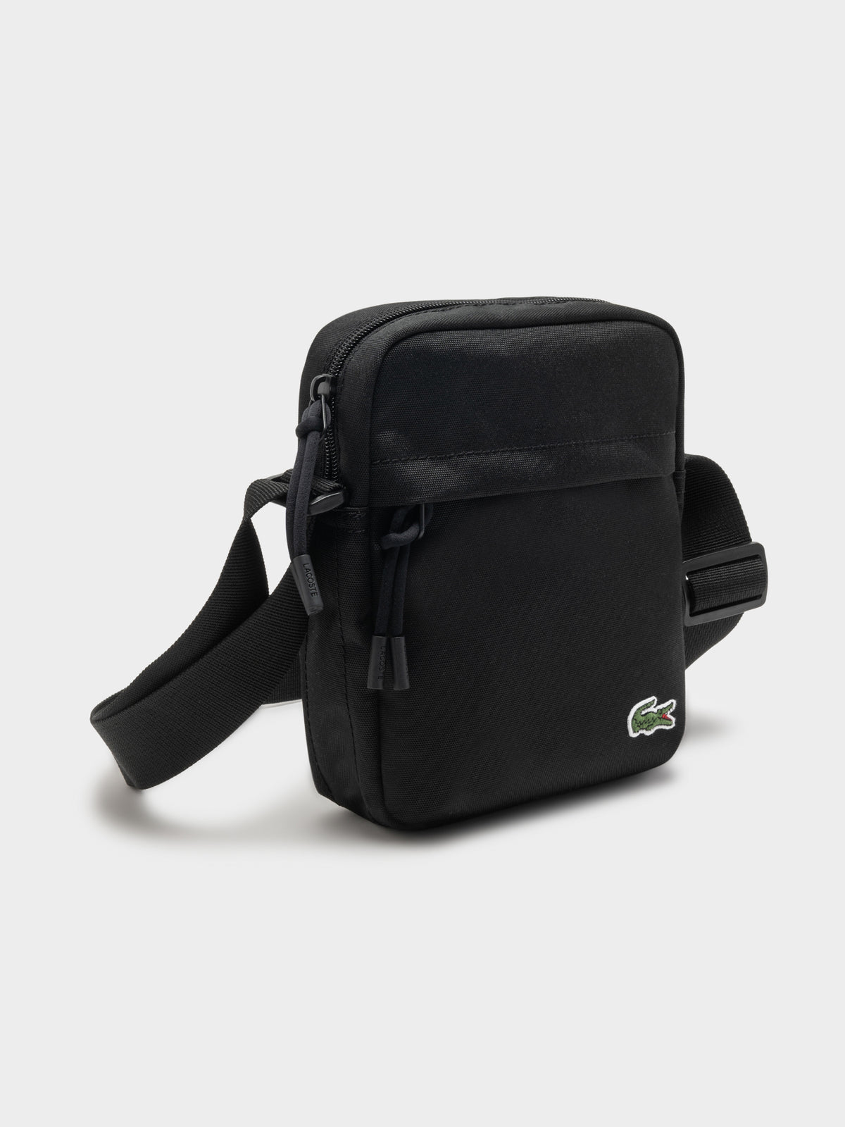 Lacoste Vertical Camera Bag in Black | Black