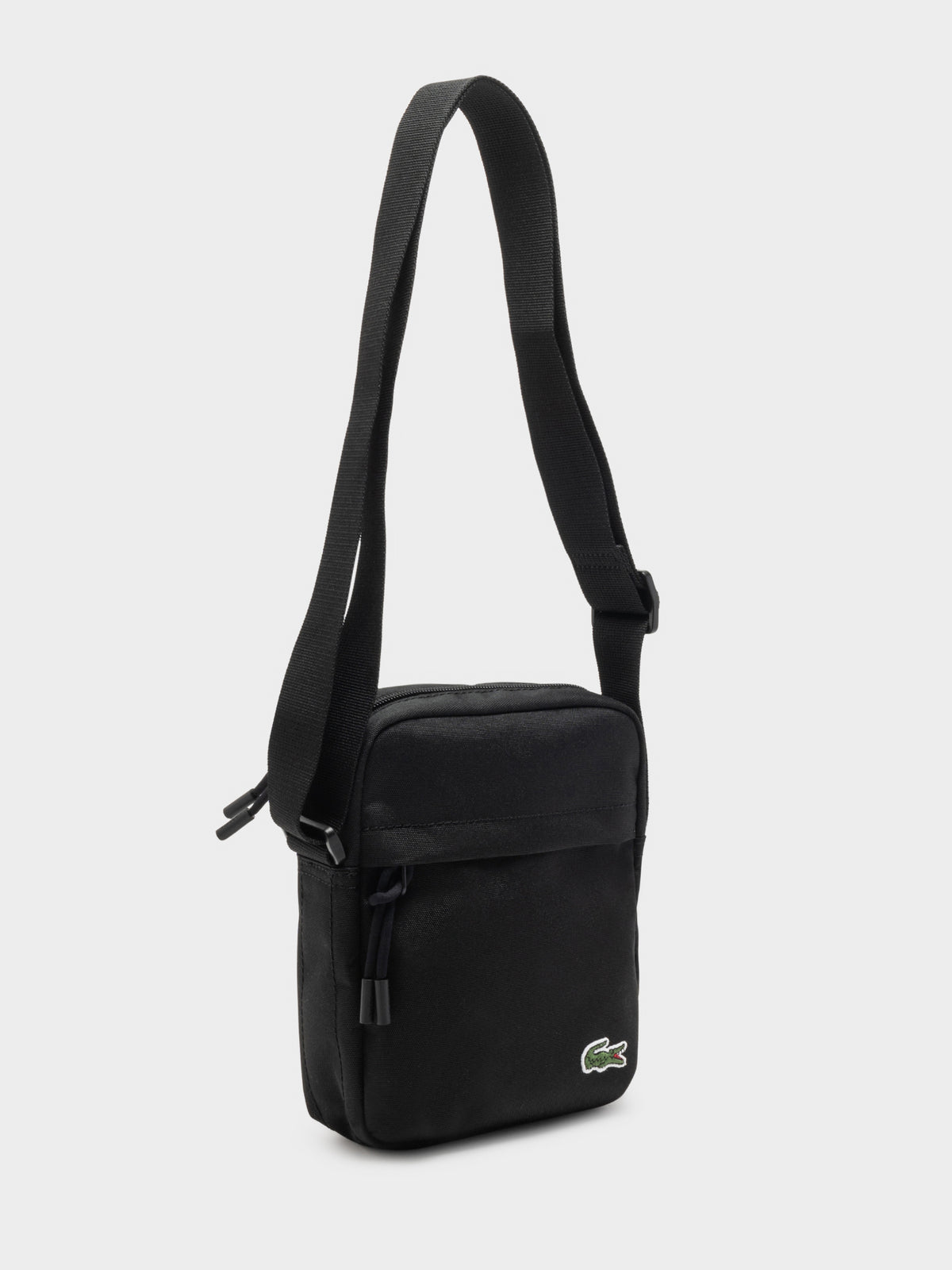 Lacoste Vertical Camera Bag in Black | Black