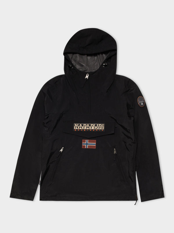 Napapijri Rainforest Windbreaker in Black 041 black | Glue Store