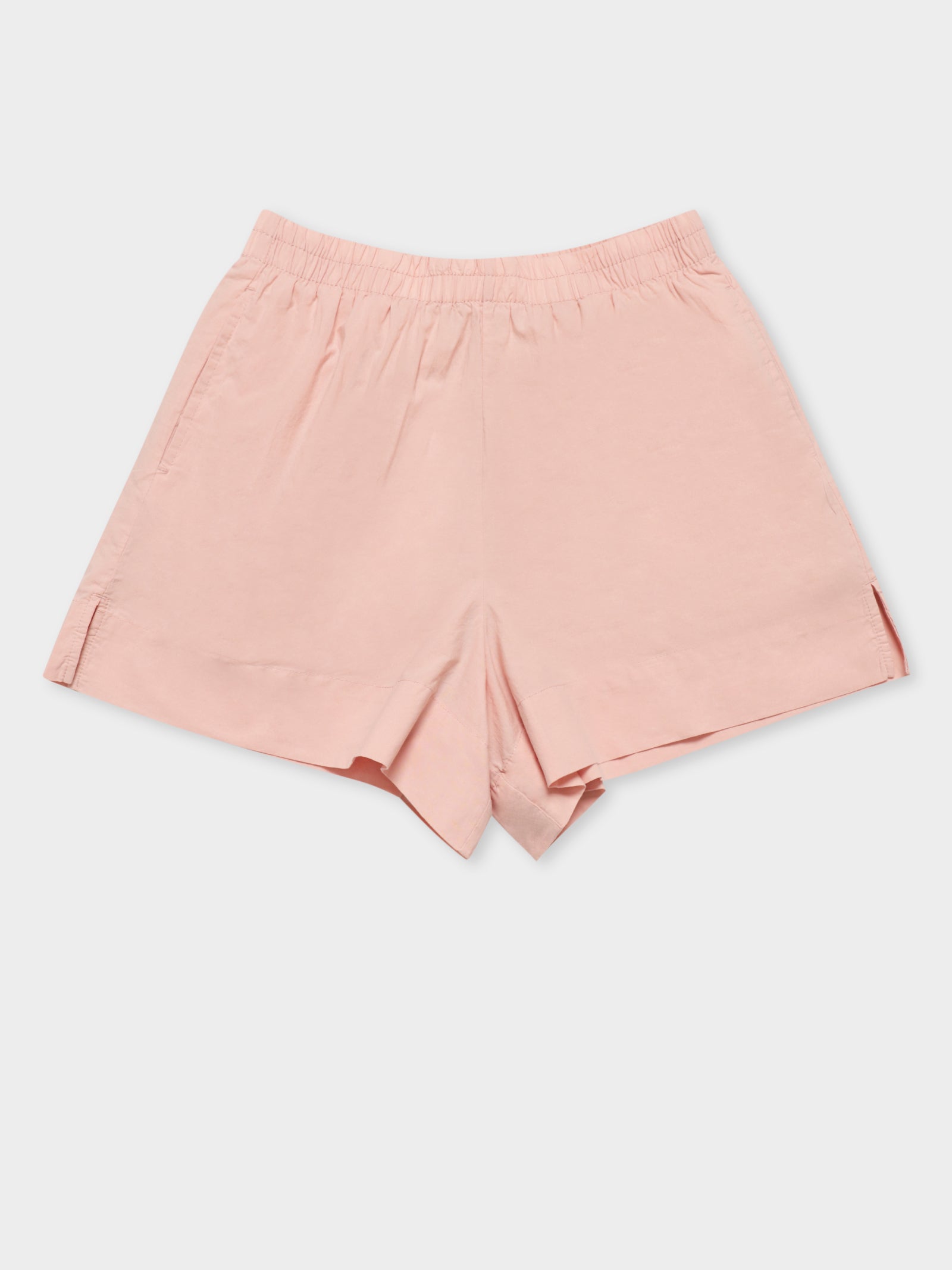 Naya Washed Cotton Shorts in Guava