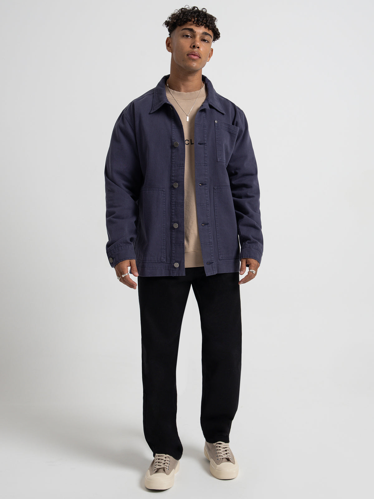 Article One Finley Denim Jacket in Storm | Storm