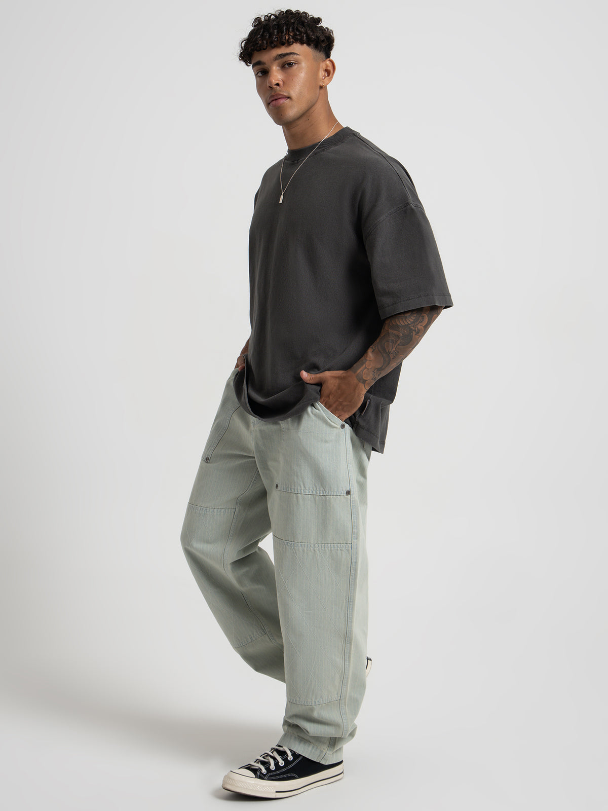 Weekend Cartel El Capitan Pants in Indigo | Indigo Stripe