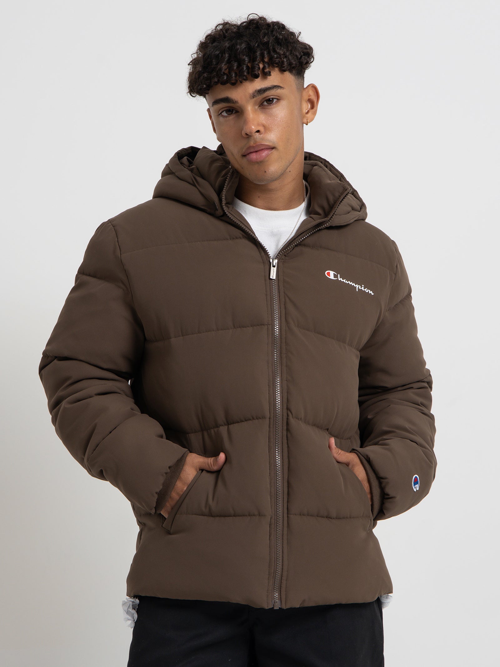 Rochester Puffer Jacket in Espresso Martini