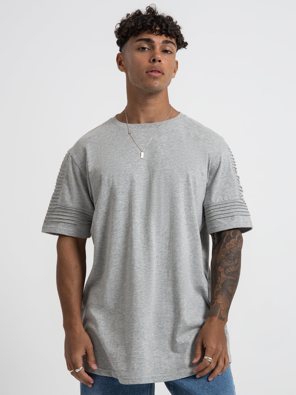 Nana Judy Maverick T-Shirt in Grey Marle | Grey Marle