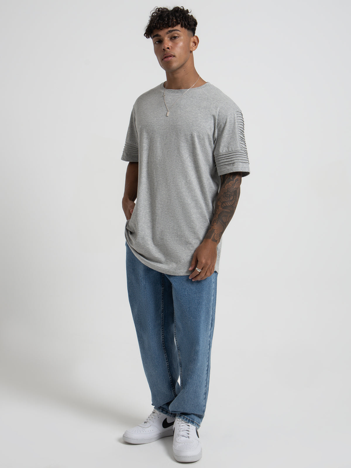 Nana Judy Maverick T-Shirt in Grey Marle | Grey Marle