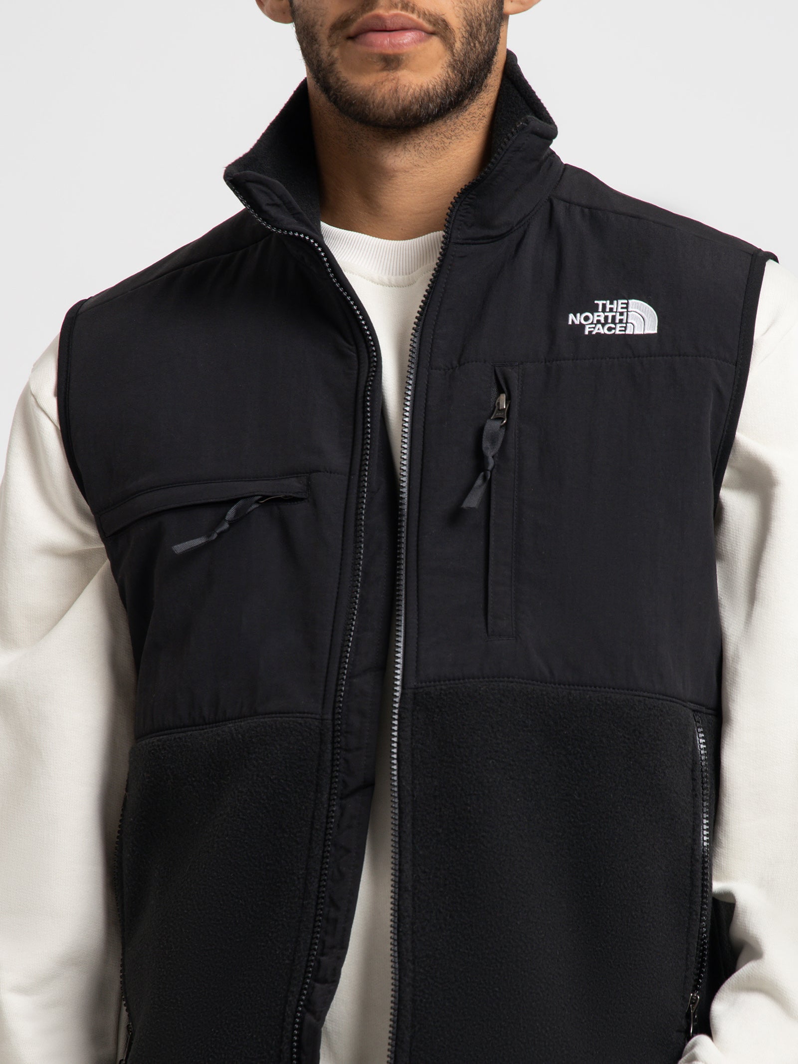 Denali Fleece Vest in Black