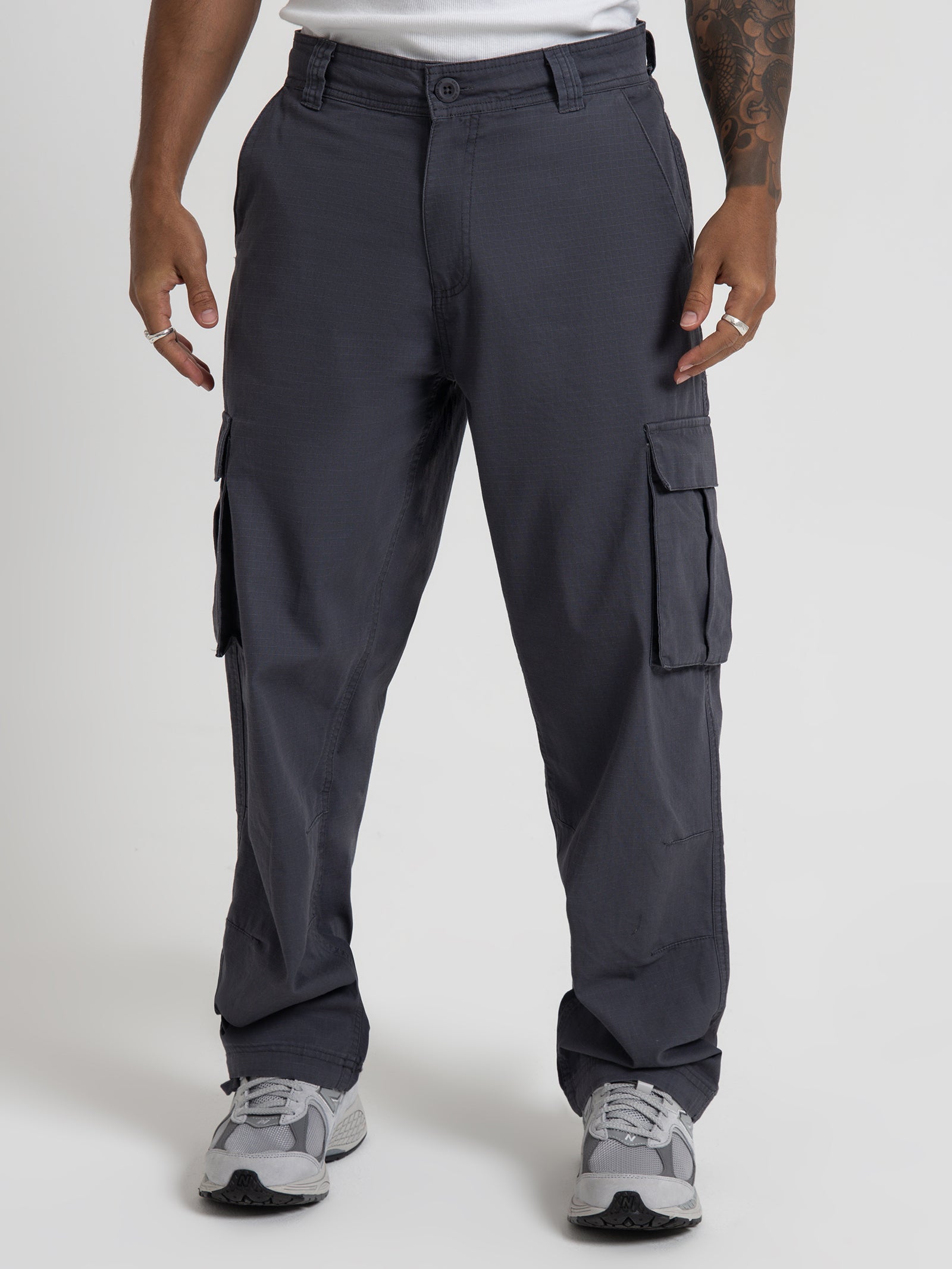 Wyatt Cargo Utility Pants in Marine - Glue Store