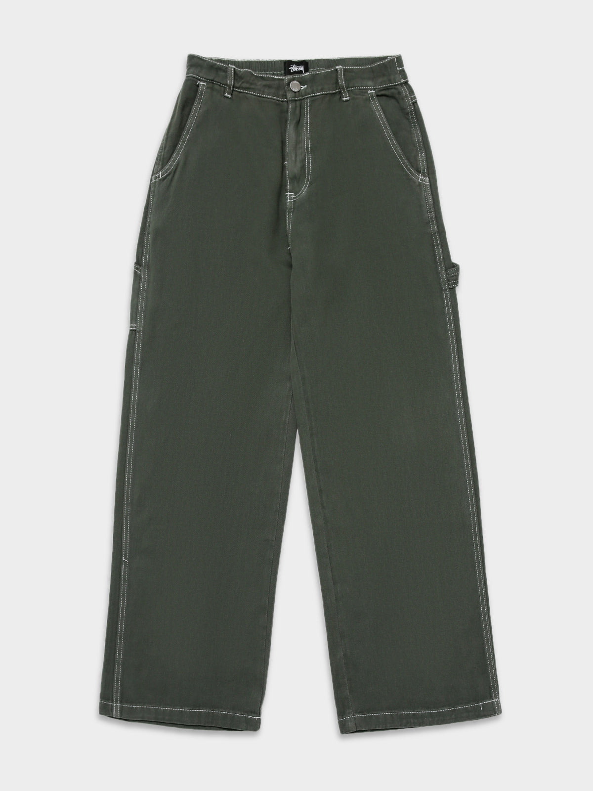 Stussy Nevada Carpenter Jeans in Fern Green | Fern