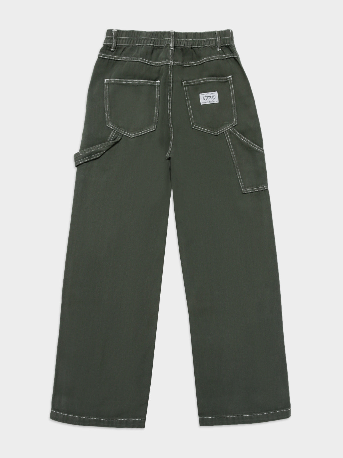 Stussy Nevada Carpenter Jeans in Fern Green | Fern