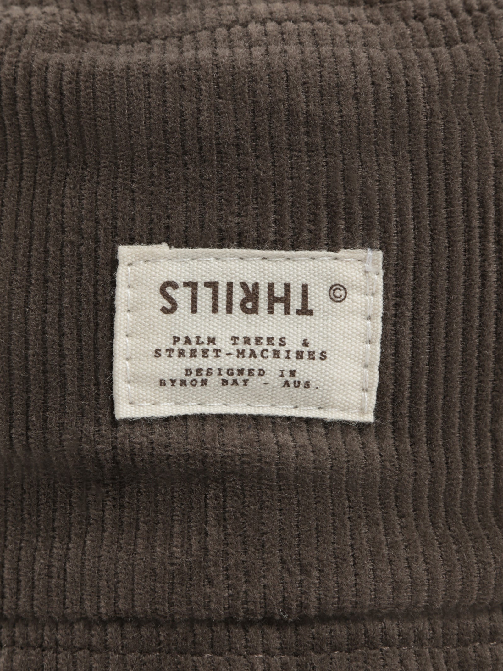 Liberty Bucket Hat in Brown Corduroy