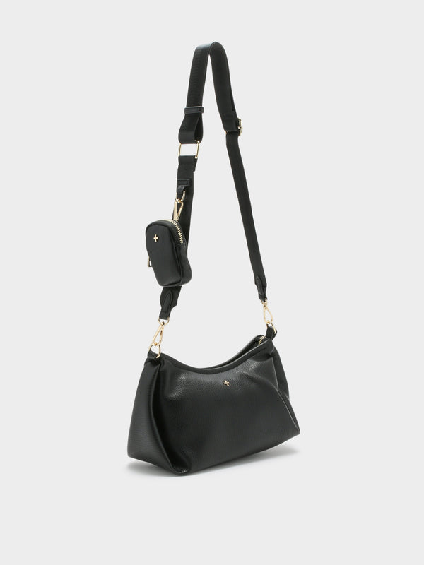 Peta and jain Tina Crossbody Bag in Black Black | Glue Store