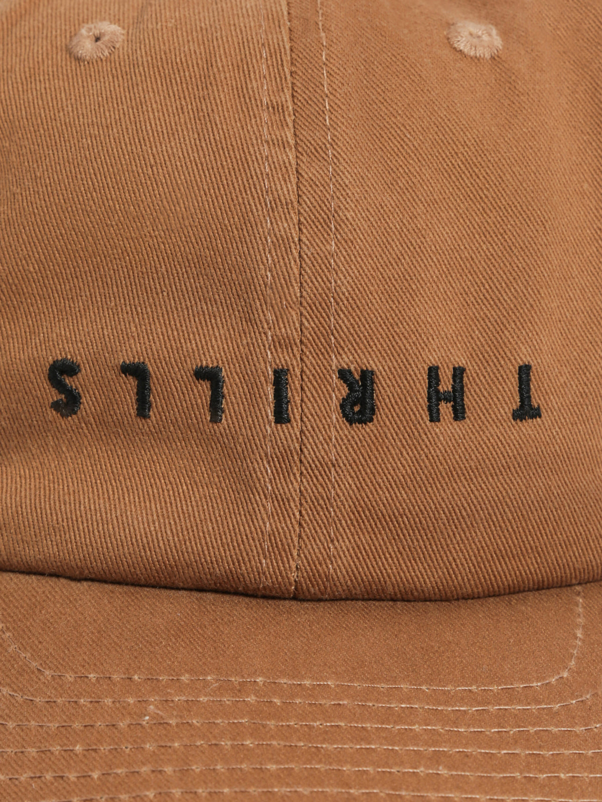 Thrills Minimal Thrills Cap in Golden Brown | Brown