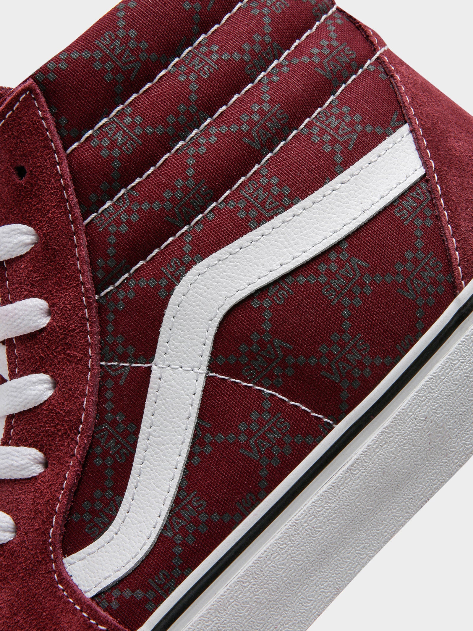 Maroon sk8 cheap hi