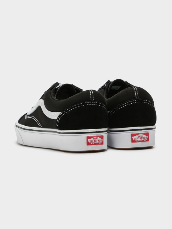 Vans Unisex Comfycush Old Skool Sneakers in Black & White | Glue Store