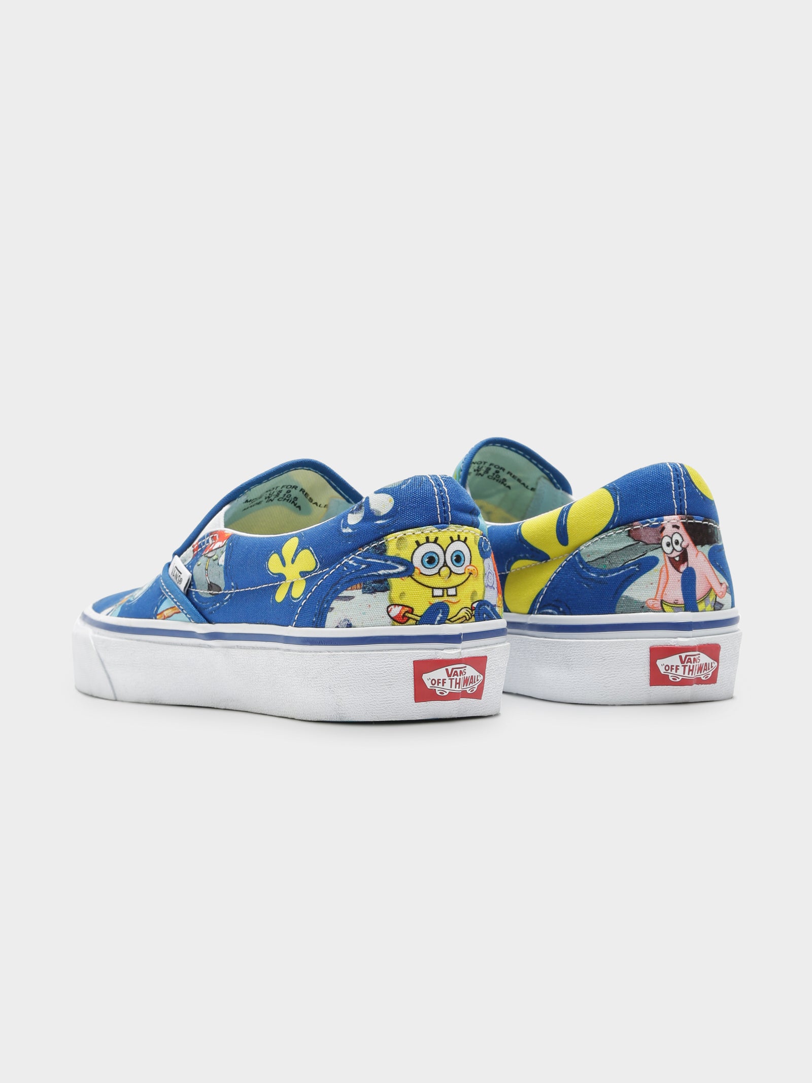 Spongebob vans resell sale