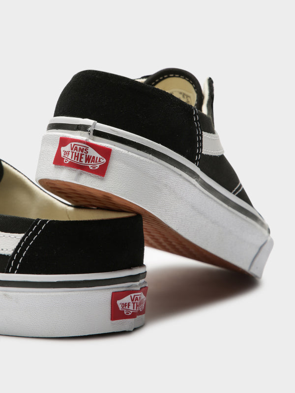 Vans Unisex Old Skool Mule in Black and White Black/white | Glue Store