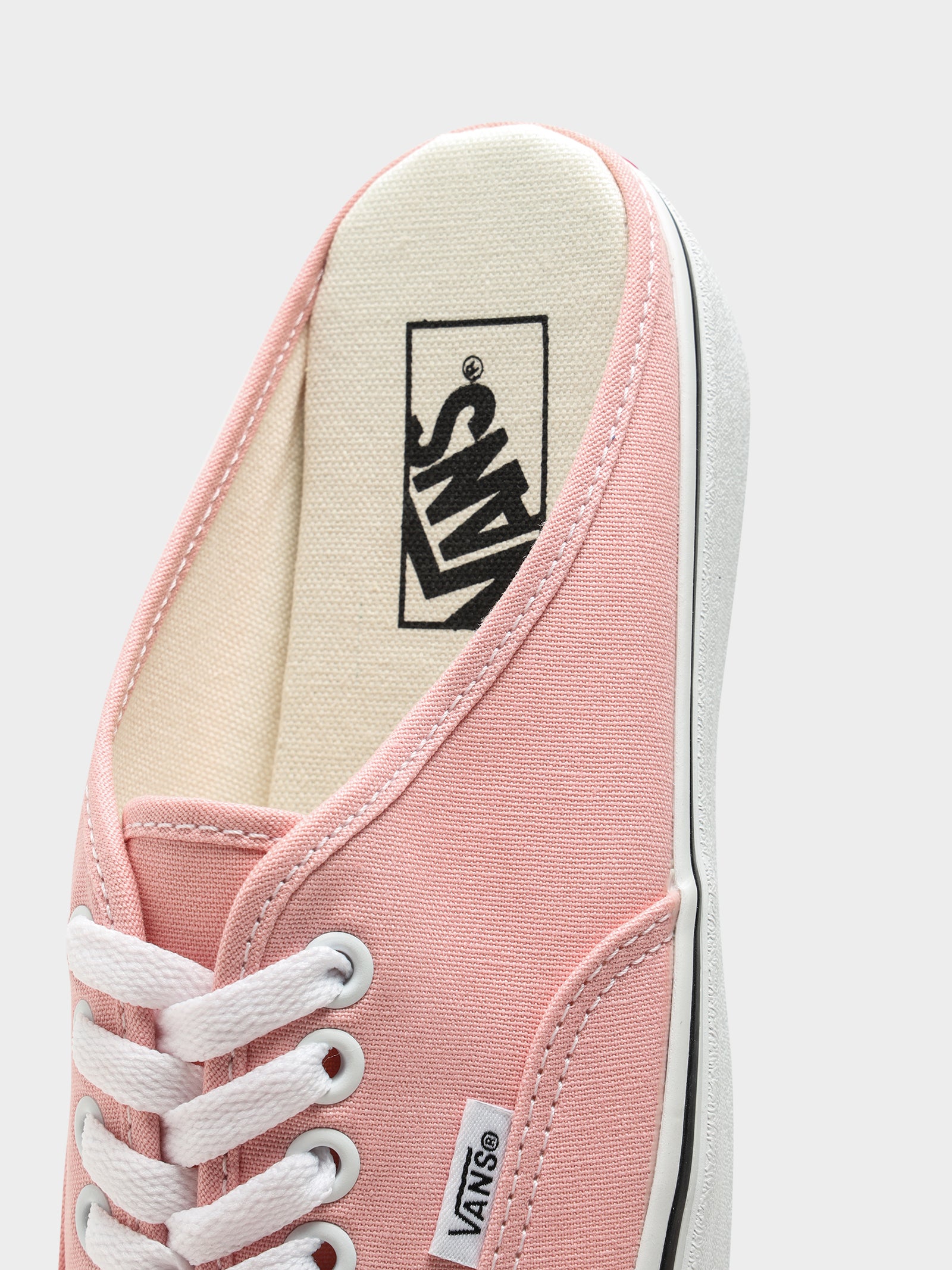 Womens Authentic Mule Slip-On Sneakers in Pink