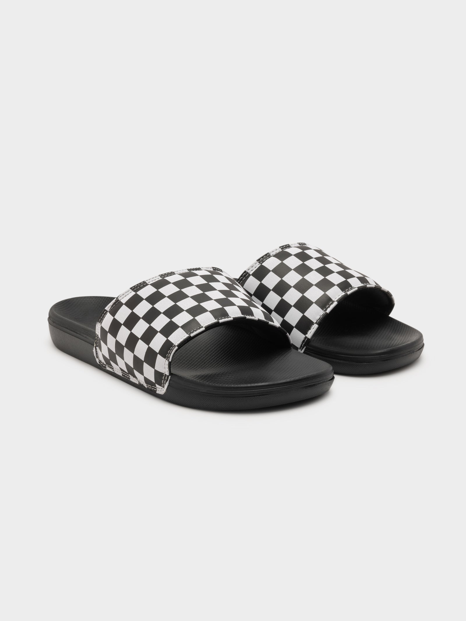 Unisex La Costa Slides in Checkerboard