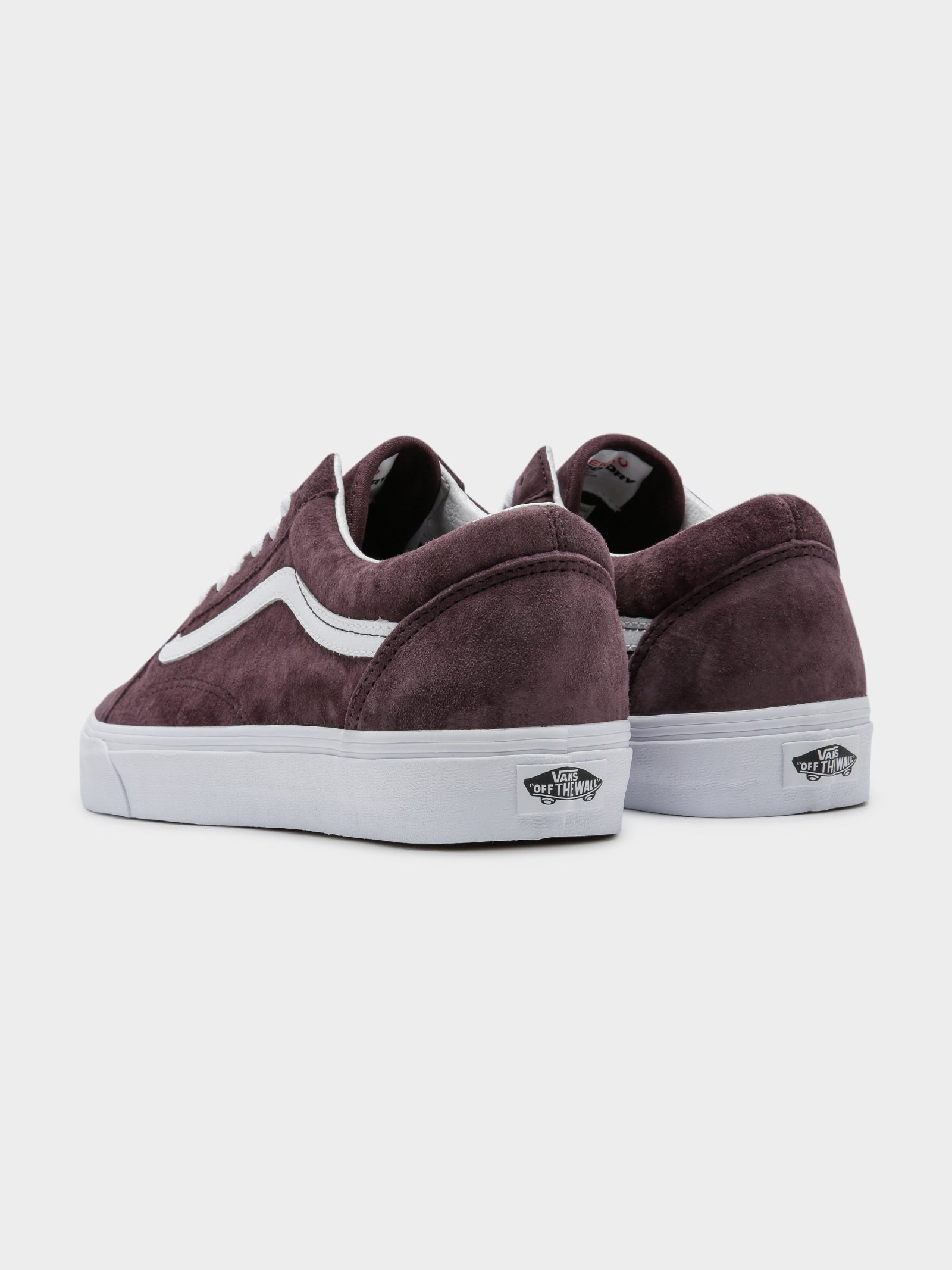 Vans old sale skool suede bordeaux