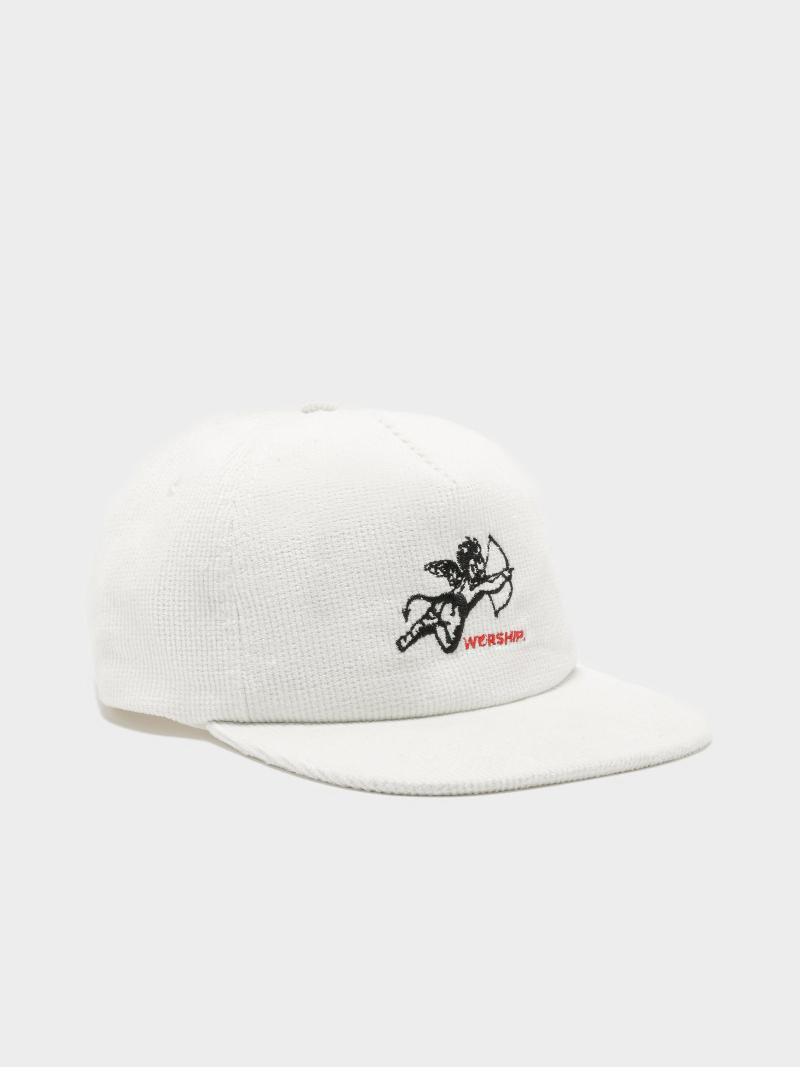 Cherub Cord Hat in White