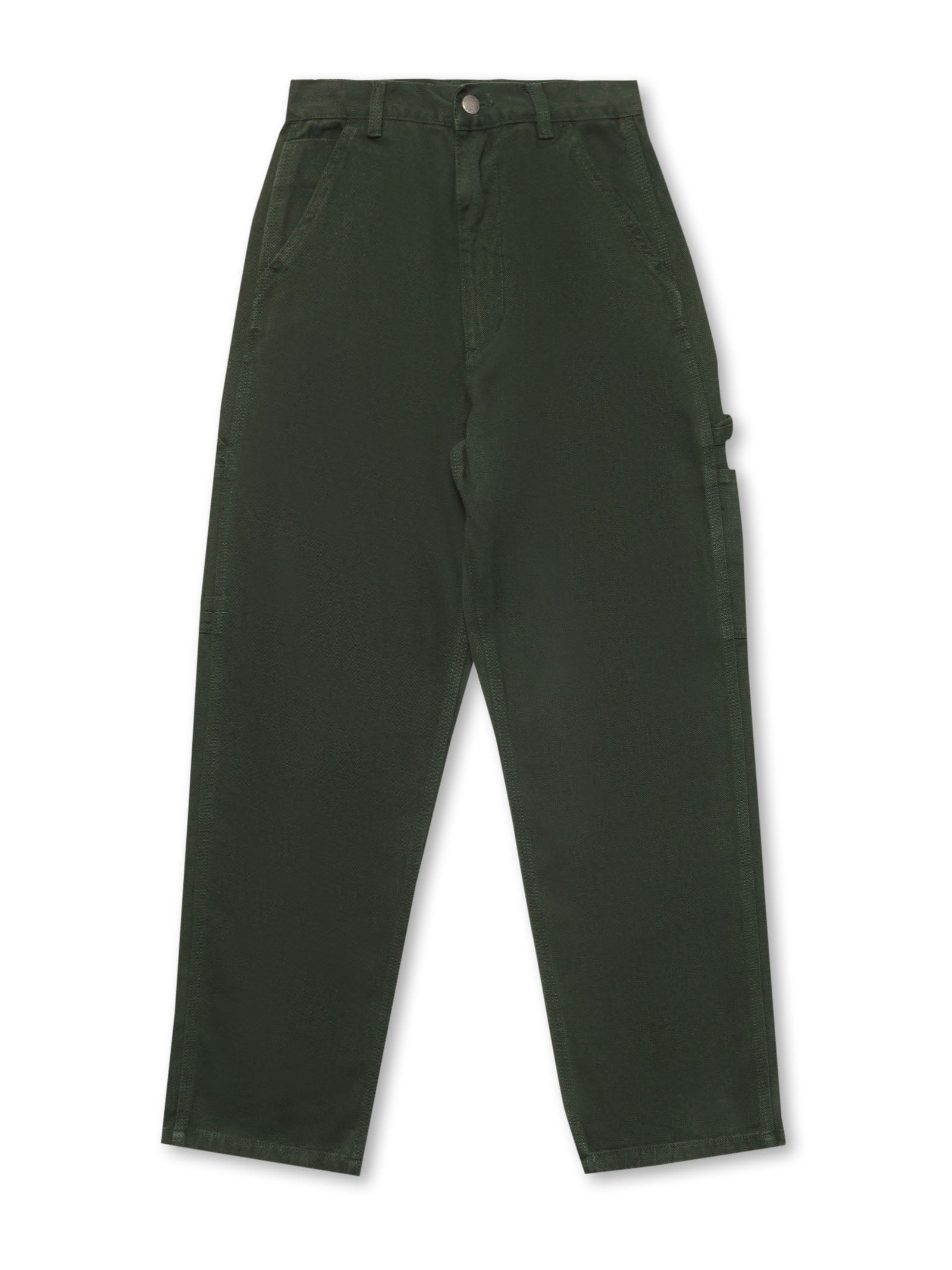 Carpenter Drill Pants in Oil Green