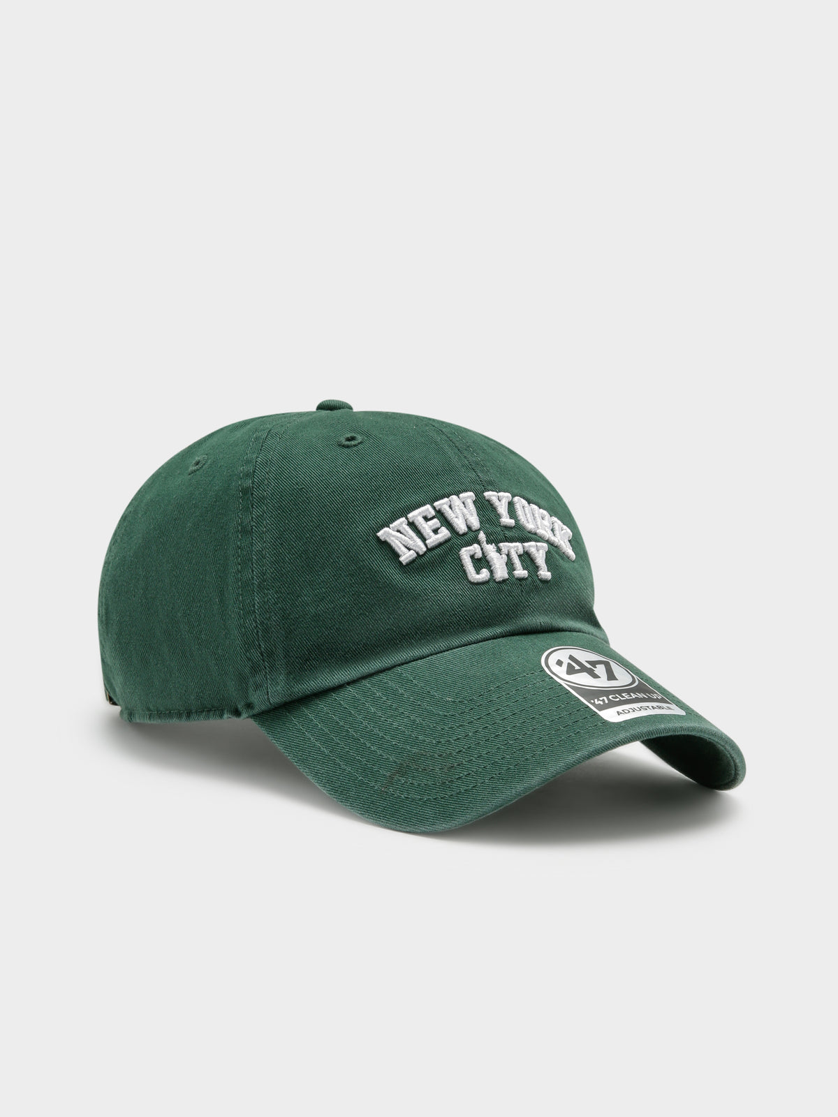 47 Brand City New York Cap in Dark Green | Dark Green