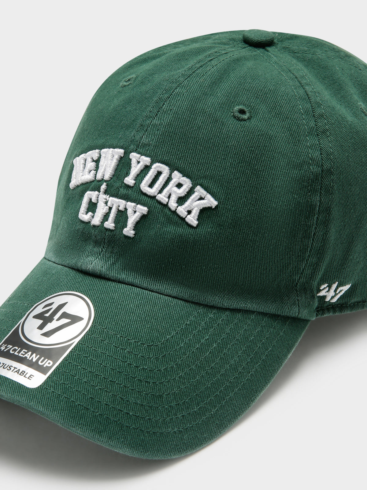 47 Brand City New York Cap in Dark Green | Dark Green