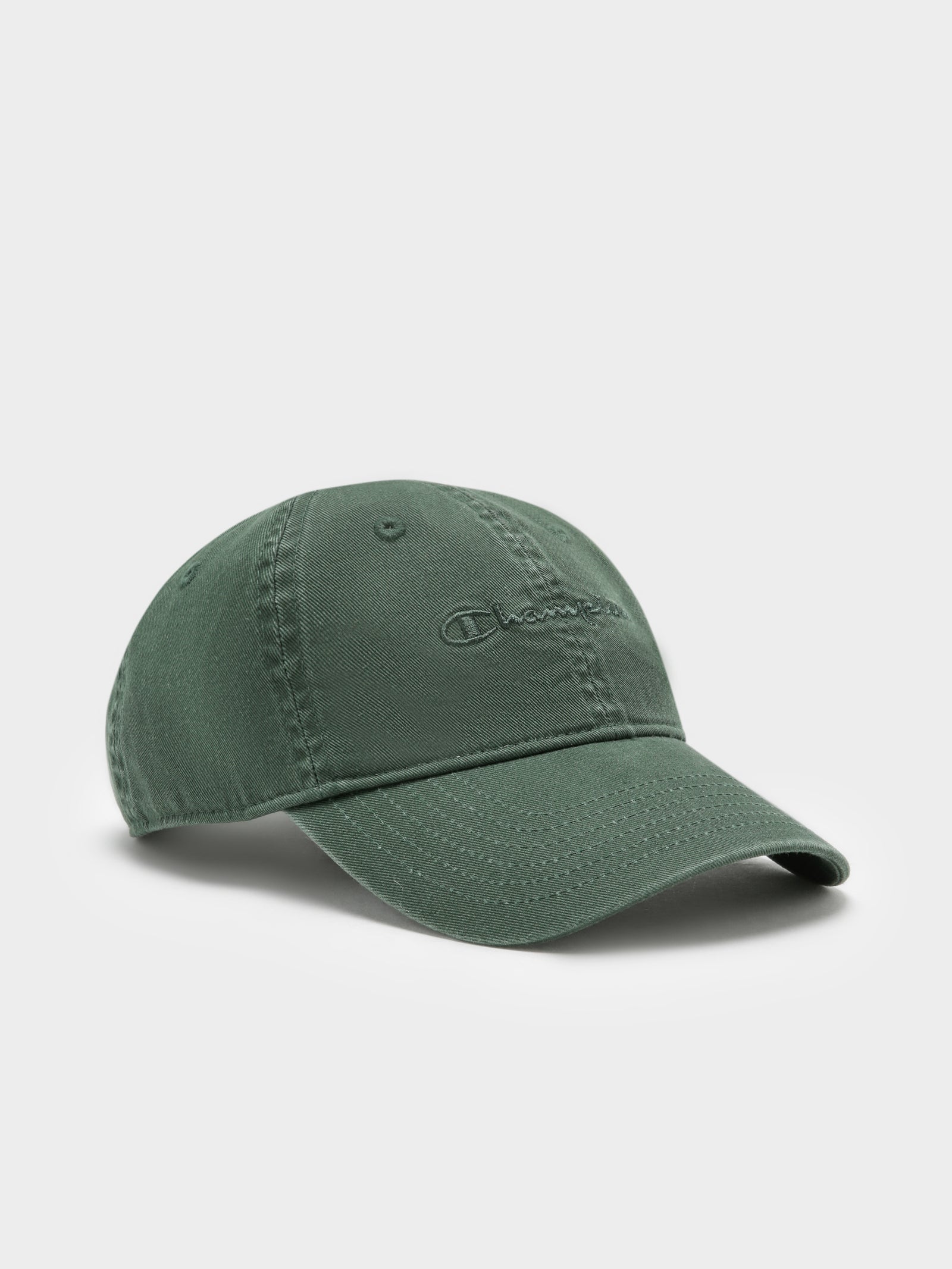 Script Tonal Cap in Green