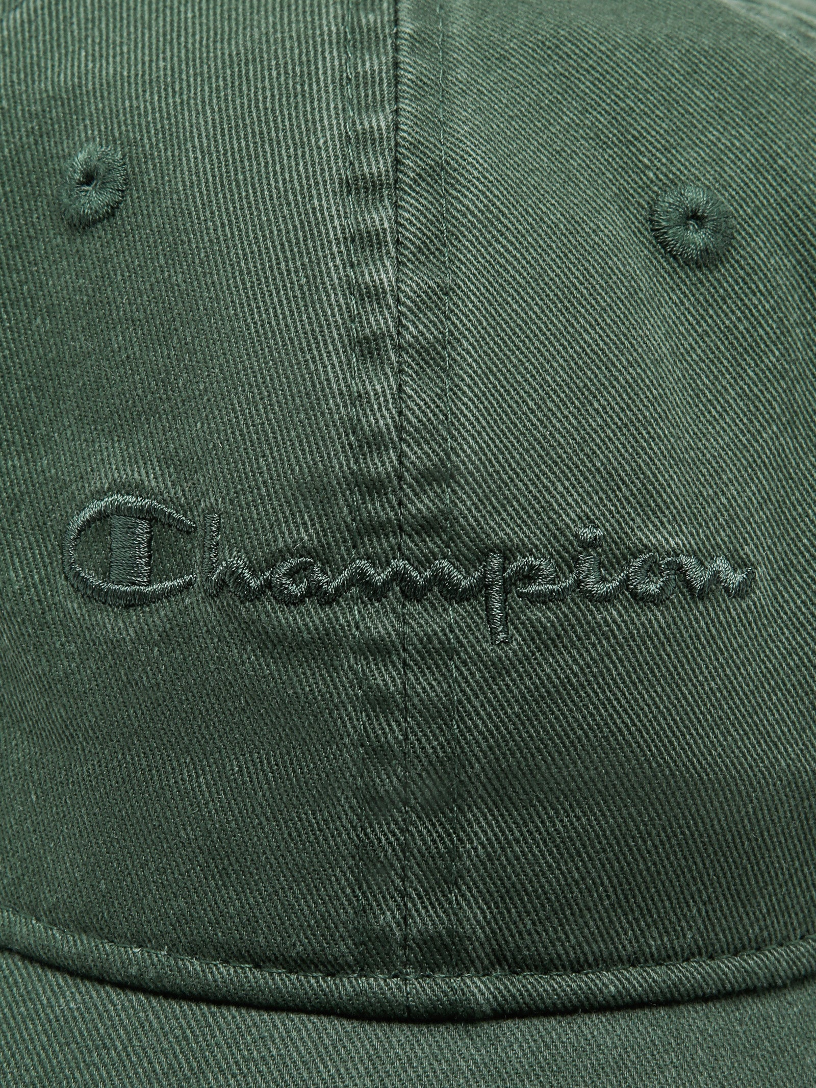 Script Tonal Cap in Green