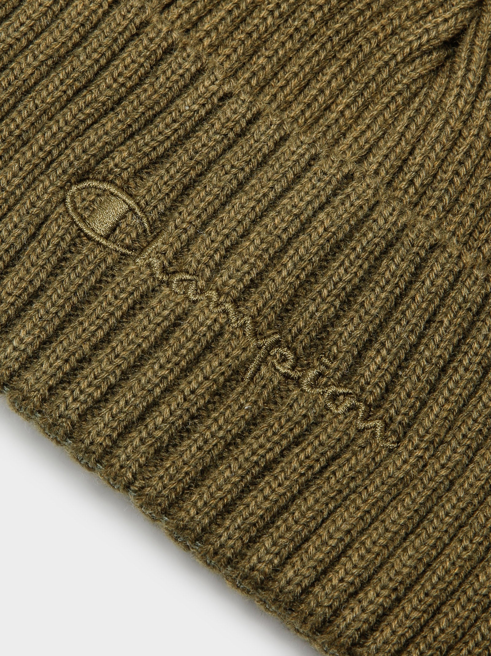 Short Rib Beanie in Green