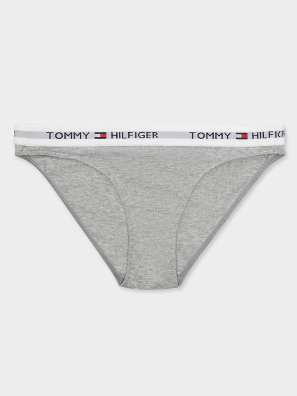 Tommy underwear Cotton Iconic Bikini in Grey Xs | Glue Store