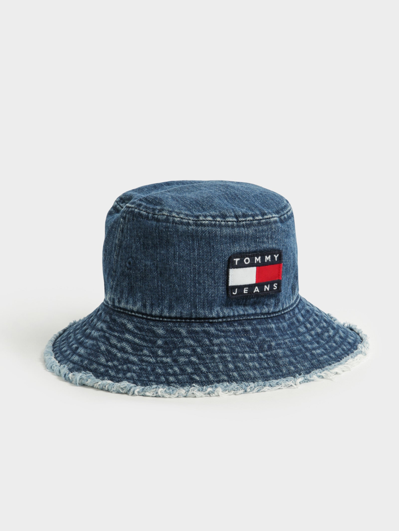 Tommy Hilfiger Blue Heritage Denim Bucket Hat