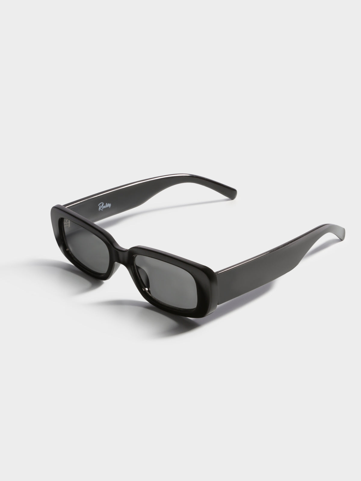 Reality Eyewear Xray Spex Rectangular Sunglasses in Jett Black | OSFA