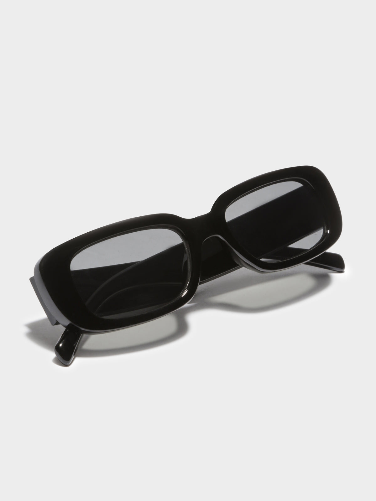 Reality Eyewear Xray Spex Rectangular Sunglasses in Jett Black | OSFA