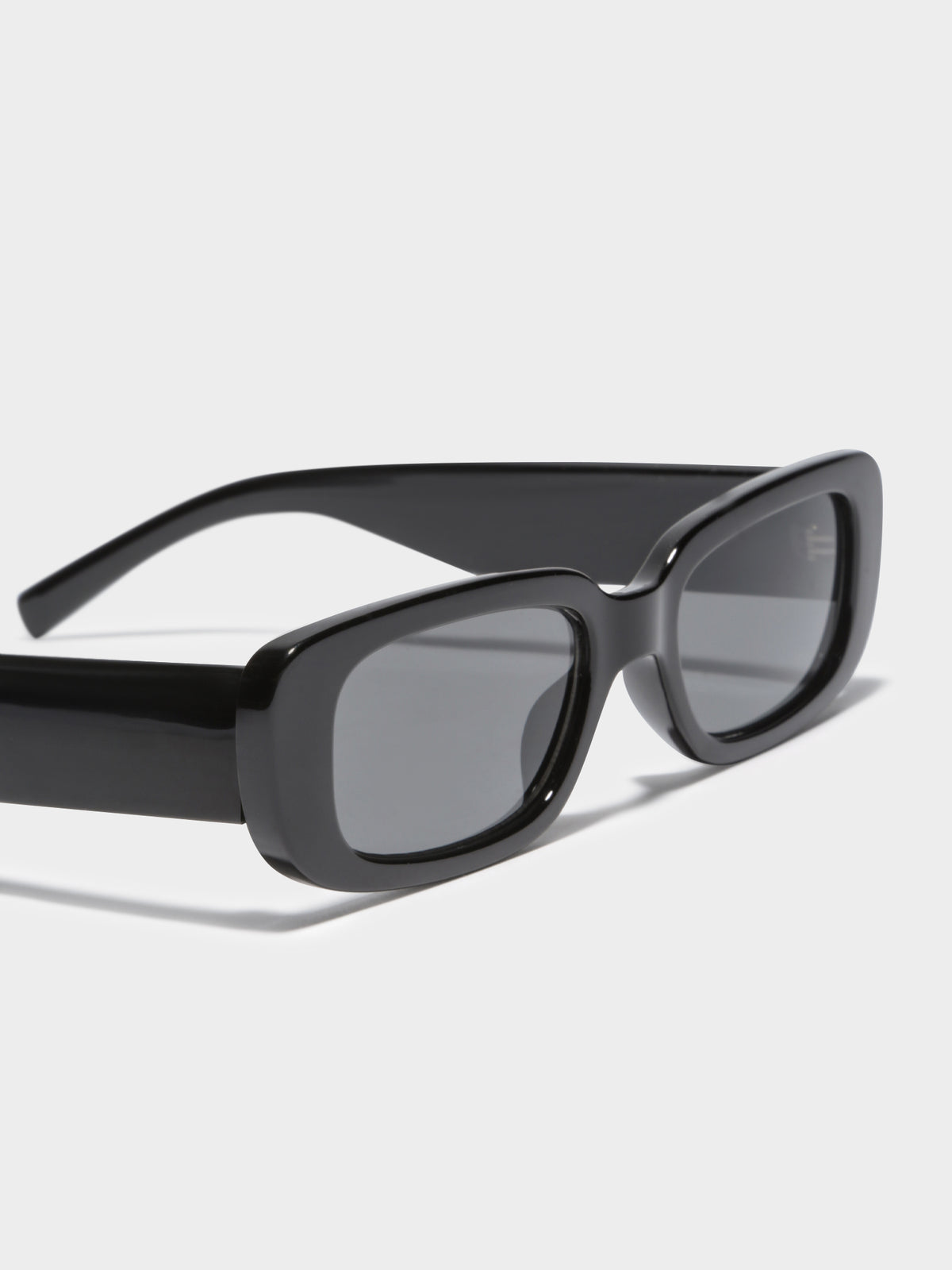 Reality Eyewear Xray Spex Rectangular Sunglasses in Jett Black | OSFA