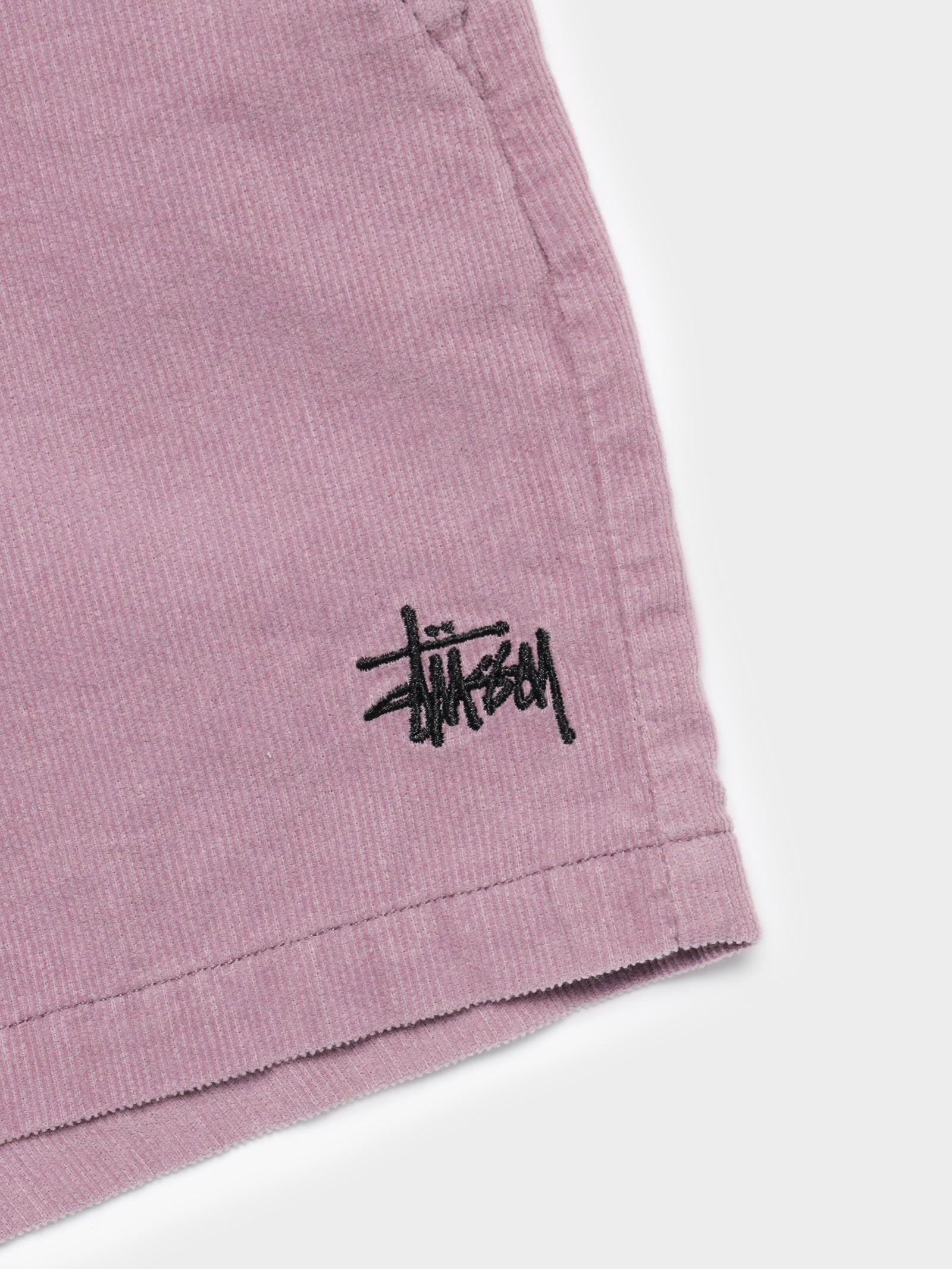 Stock Cord Shorts in Mauve